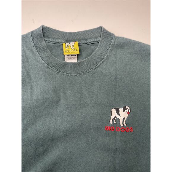 big dog shirts Men Sz S / M Trucking Keep Those Puppies Rolling 2001 Vtg Semi - Picture 5 of 13